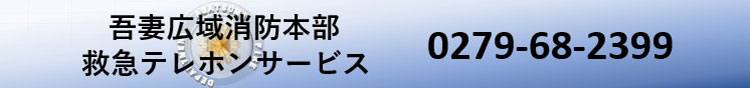 救急テレホンサービス番号